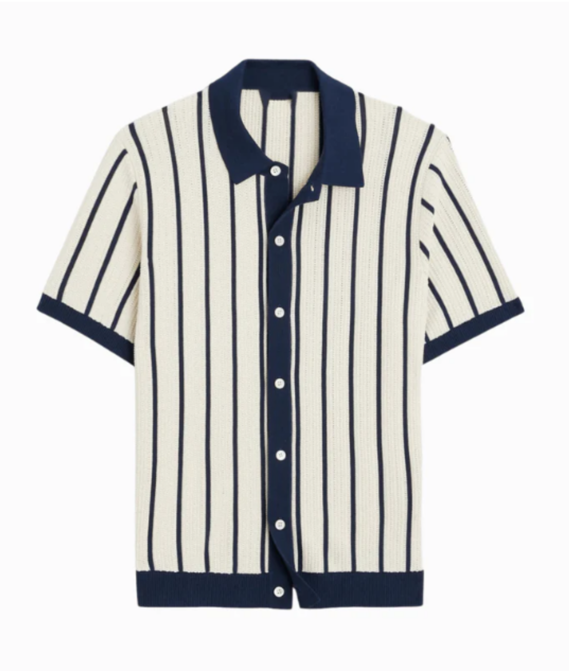 Striped Stickad Piké