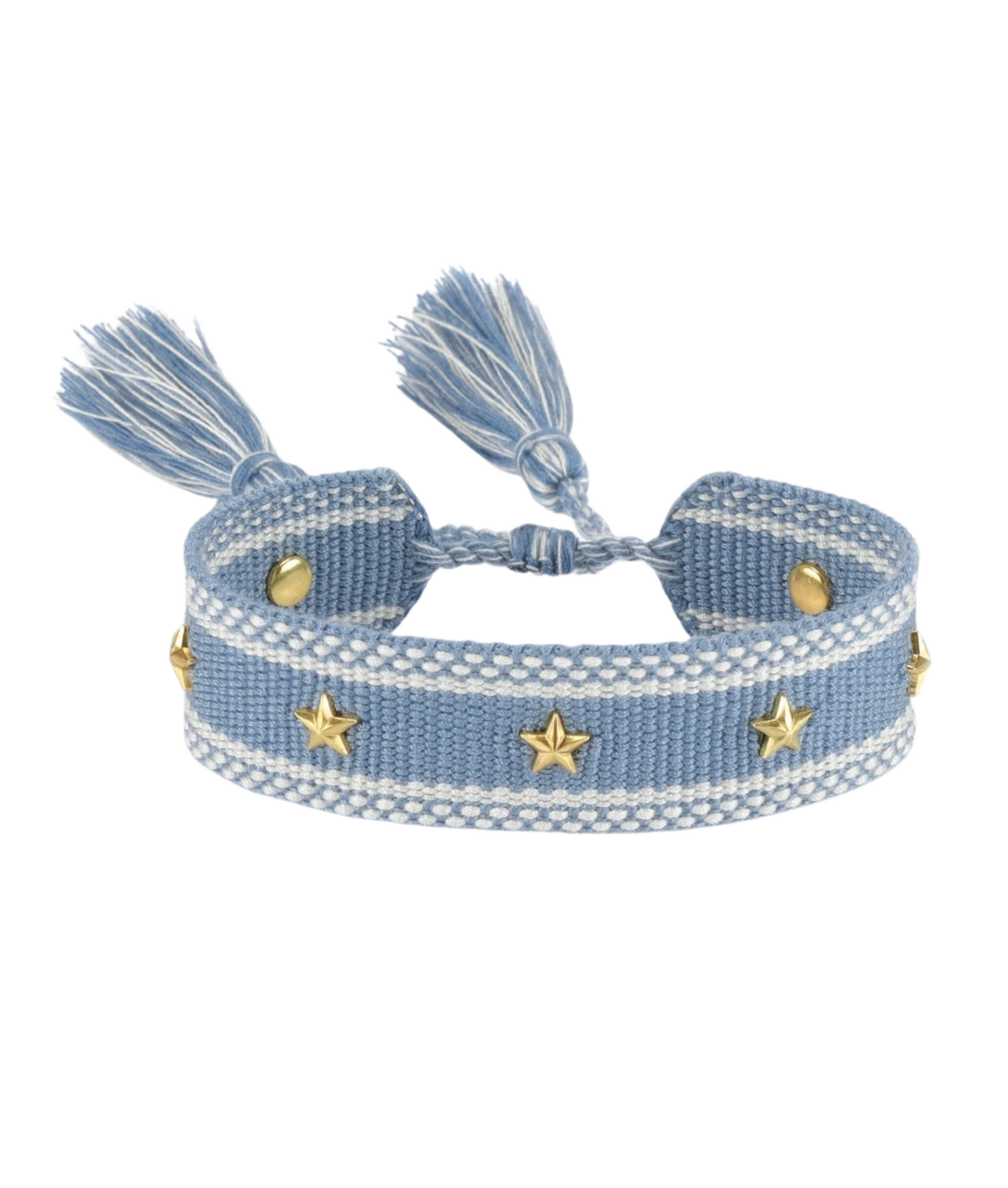 Stickat Armband Stjärna