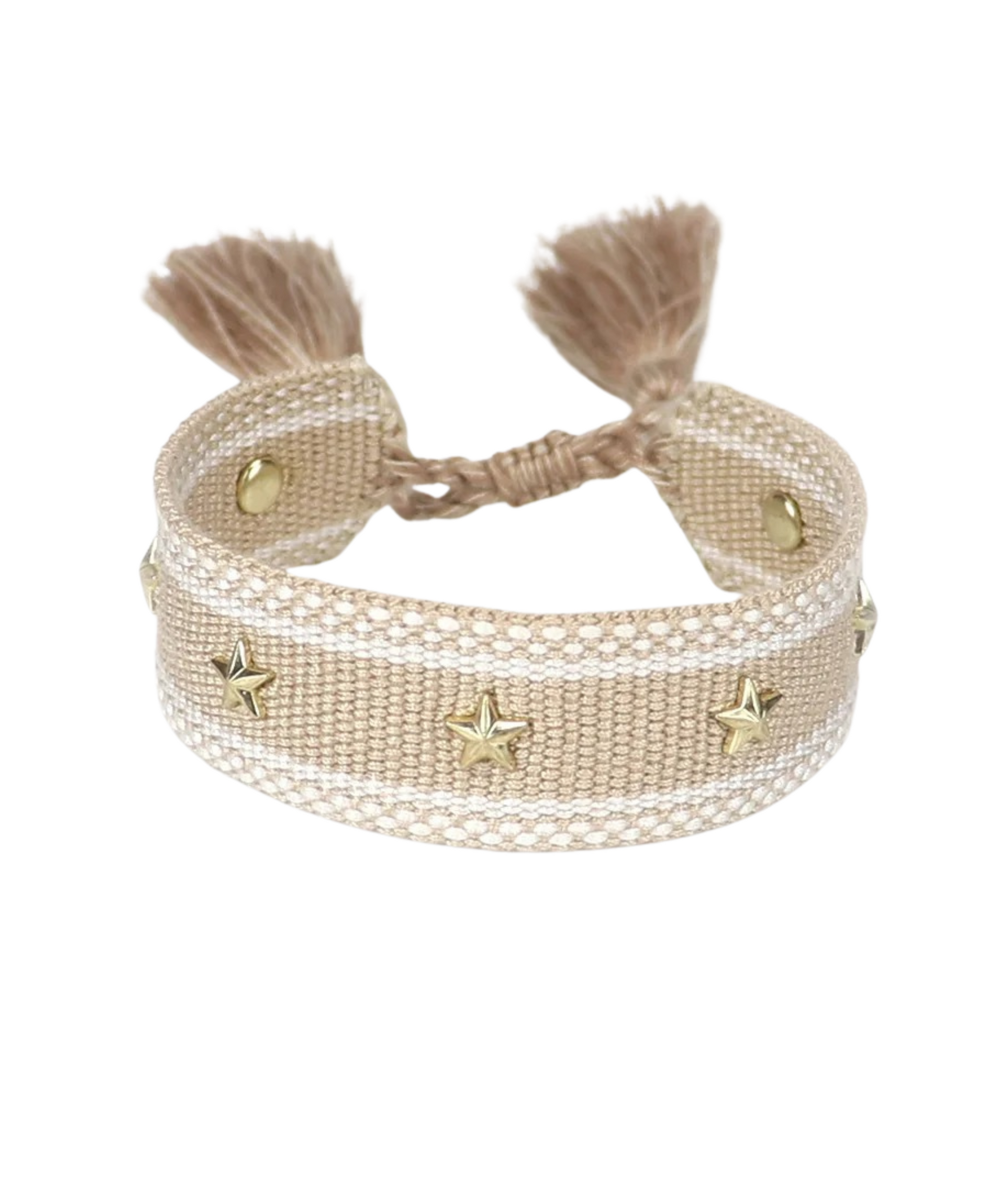 Stickat Armband Stjärna