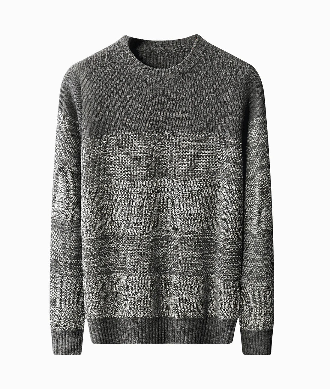 Merino Crewneck Mönstrad