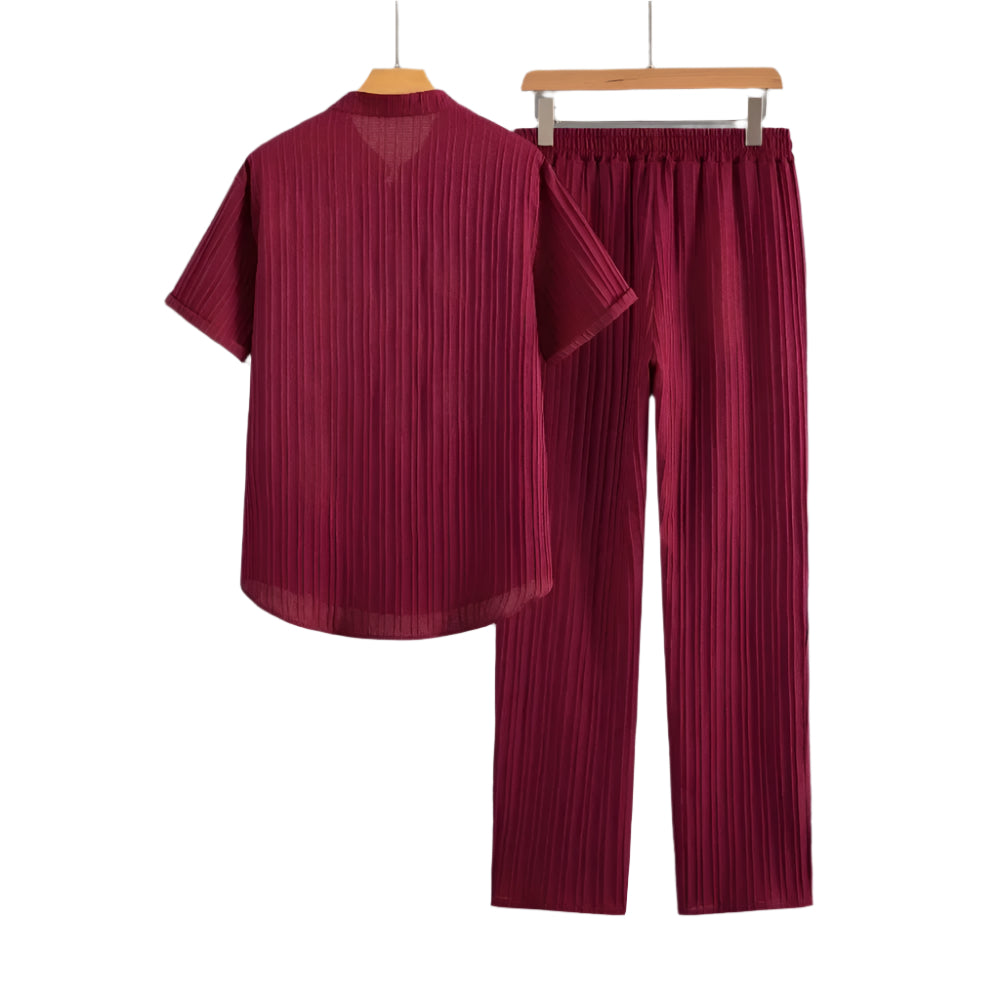 Kortärmad skjorta & byxa